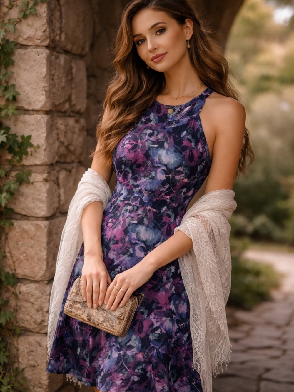 Effortlessly romantic with a touch of moody elegance ✨